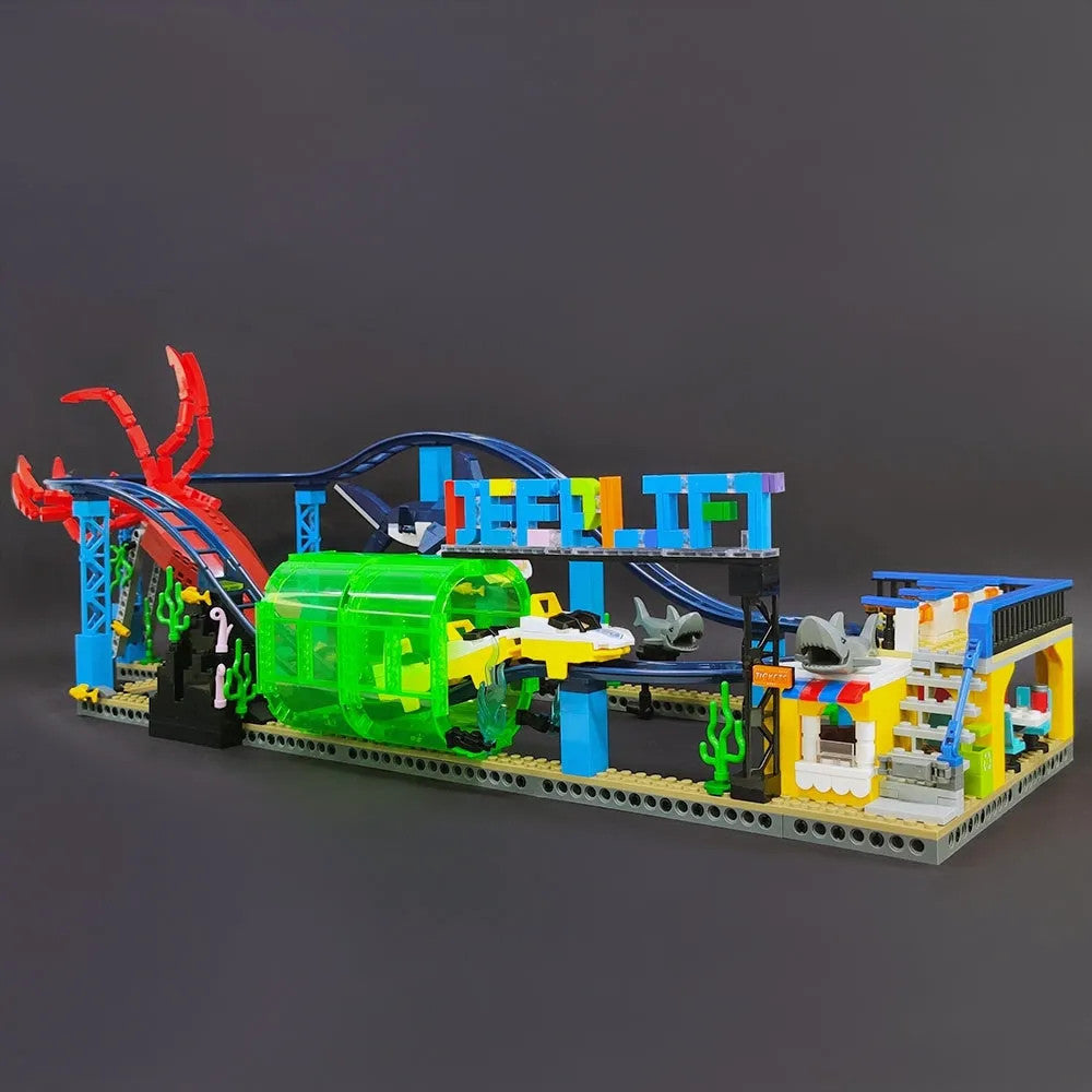 Idea MOC Underwater Amusement Park Bricks Toys 37400