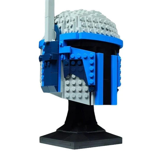 NEW 578PCS Star Wars Jango Fett Helmet Bust Building Blocks Display Set