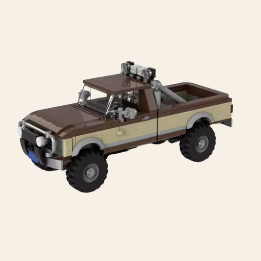 NEW Classic Pickup Truck Building Blocks Set Model Adults MOC Vintage Vehicle