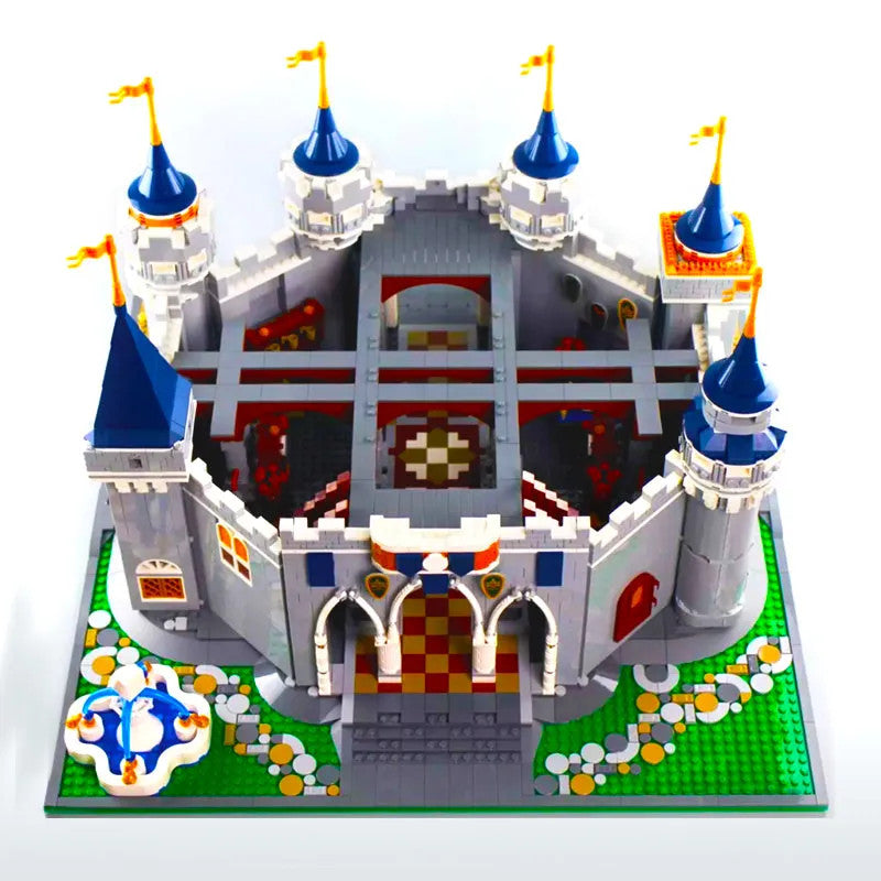 MOC Creative Expert Girl Princess Paradise Castle Bricks Toy