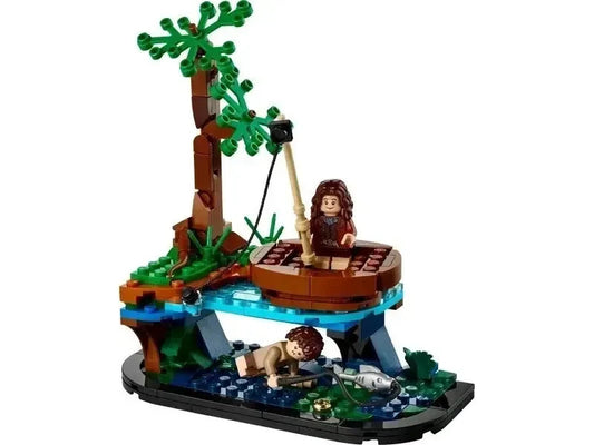 MOC : The Lord of the Rings | Sméagol & Déagol (40761) 181 Pcs | Set Without Box