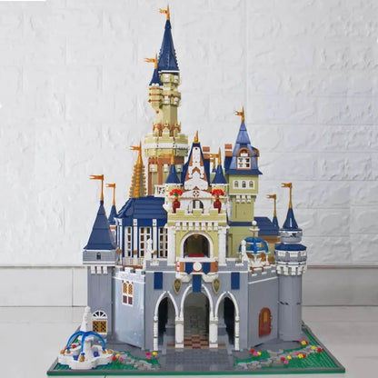 MOC Creative Expert Girl Princess Paradise Castle Bricks Toy