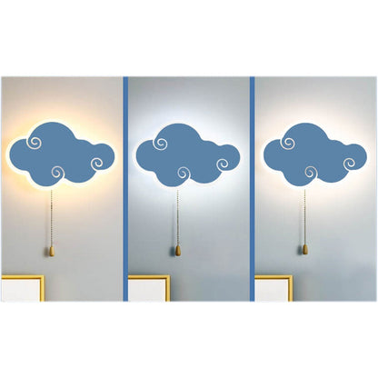 Nordic Simple Cloud Cartoon Design LED Wall Sconce Lamp