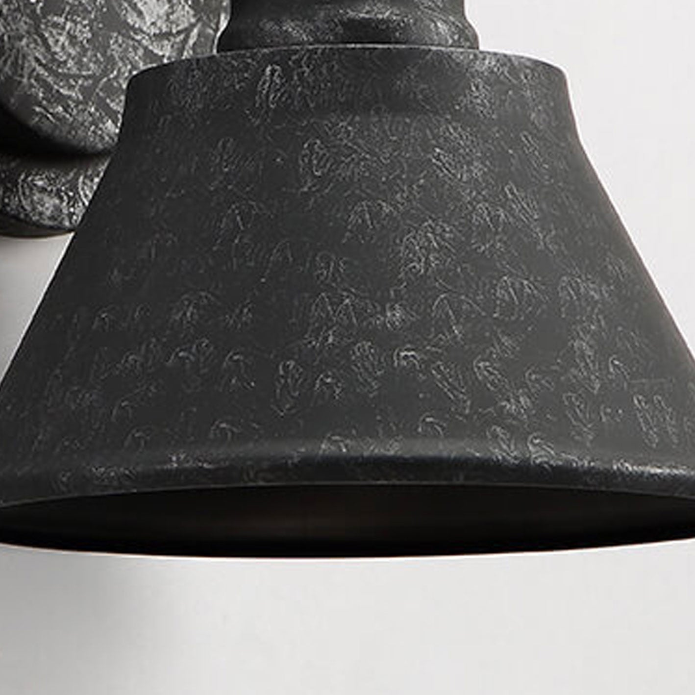 Hardware Shade Outdoor Waterproof 1-Light Wall Sconce Lamp