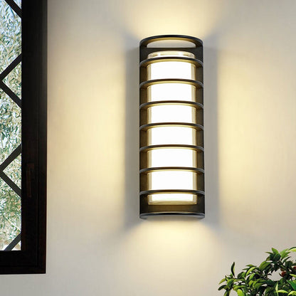 Outdoor Column Waterproof LED Garden Wall Sconce Lamp