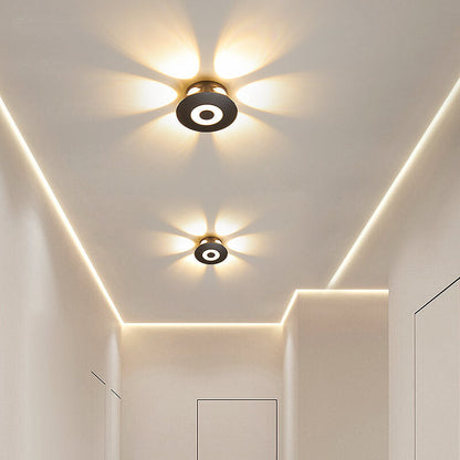 Aluminum Flower Row Lighting Effect LED Wall Sconce Lamp