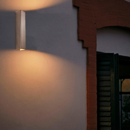 Modern Minimalist Rectangular Aluminum LED Wall Sconce Lamp