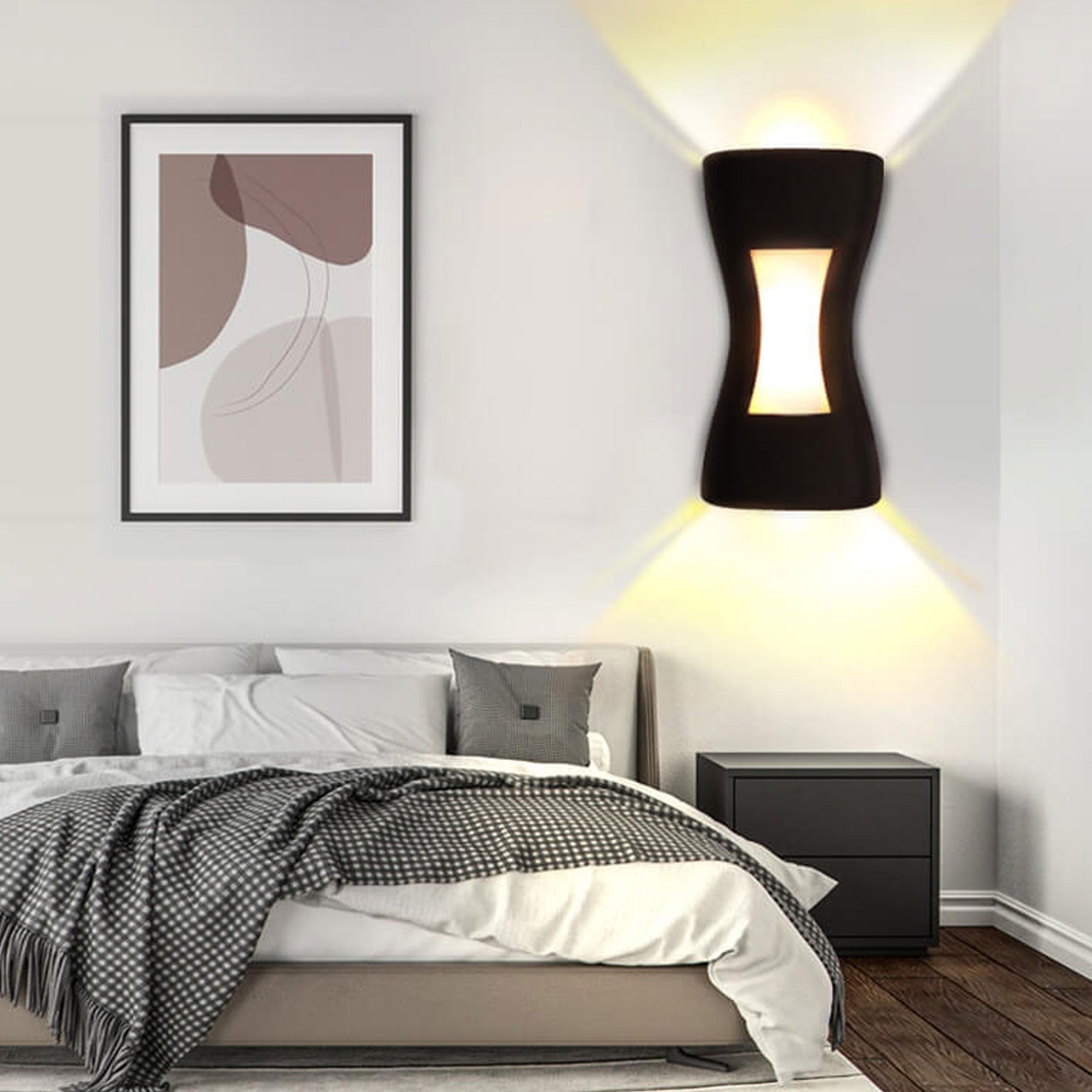 Aluminum Waterproof Flashlight Design LED Wall Sconce Lamp