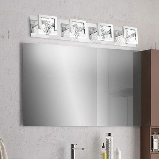 Glass Acrylic Vanity Light LED Mirror Front Wall Light