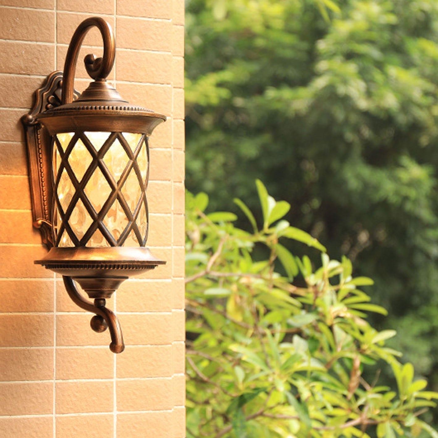 European-style Waterproof LED Outdoor Wall Sconce Lamp