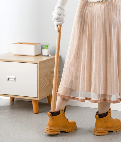 Extra Long Shoe Horn with Grip Handle