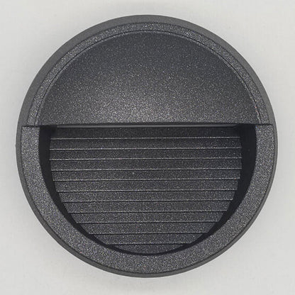 Round Aluminum LED Outdoor Stair Enclosure Step Light