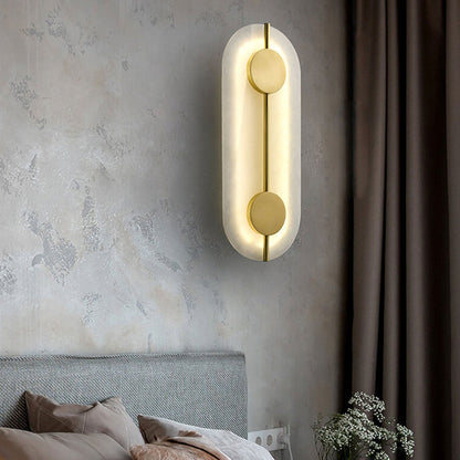 Modern Iron Circle LED Wall Sconce Lamp