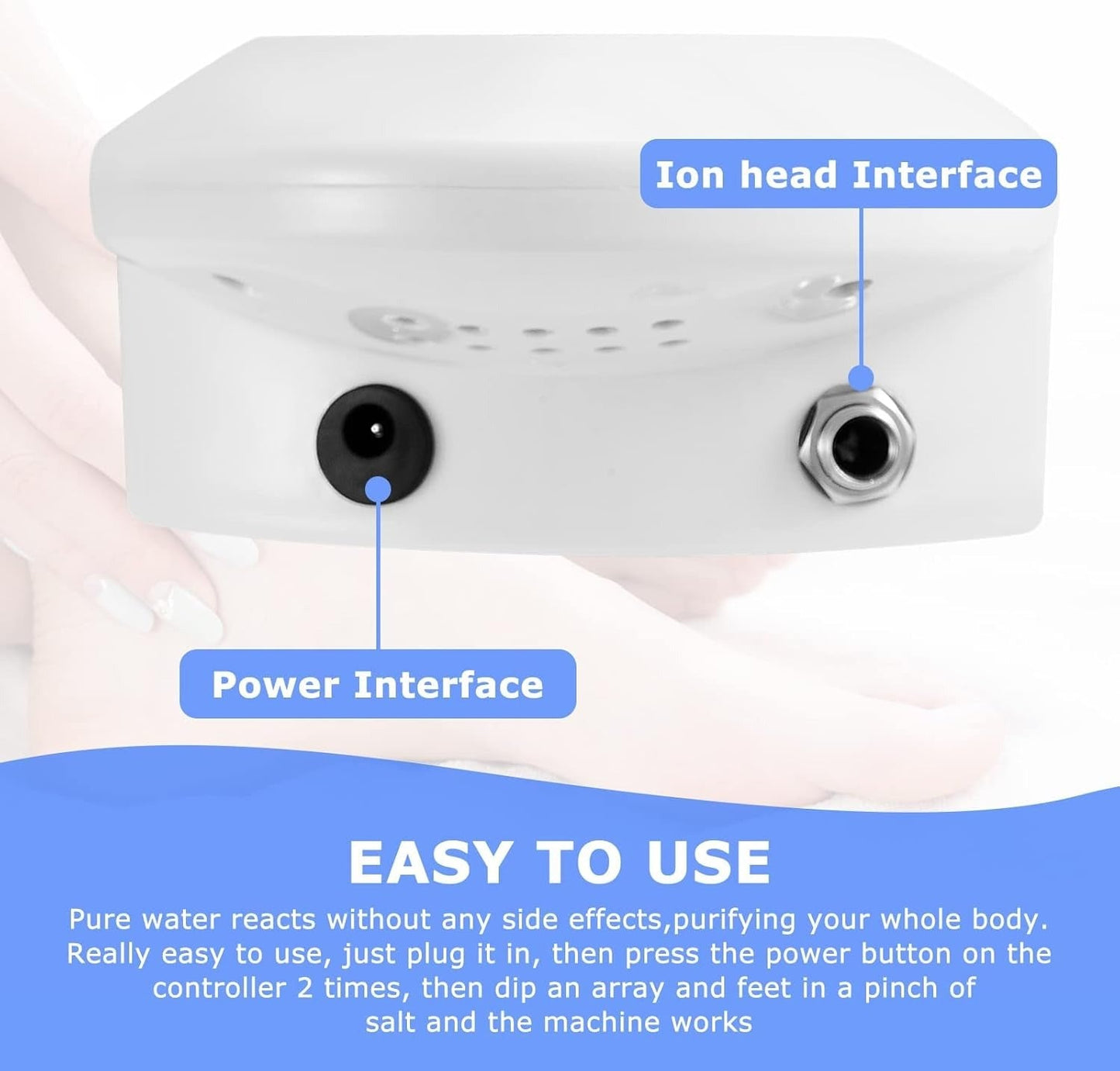 Ionic Foot Spa with Digital Timer