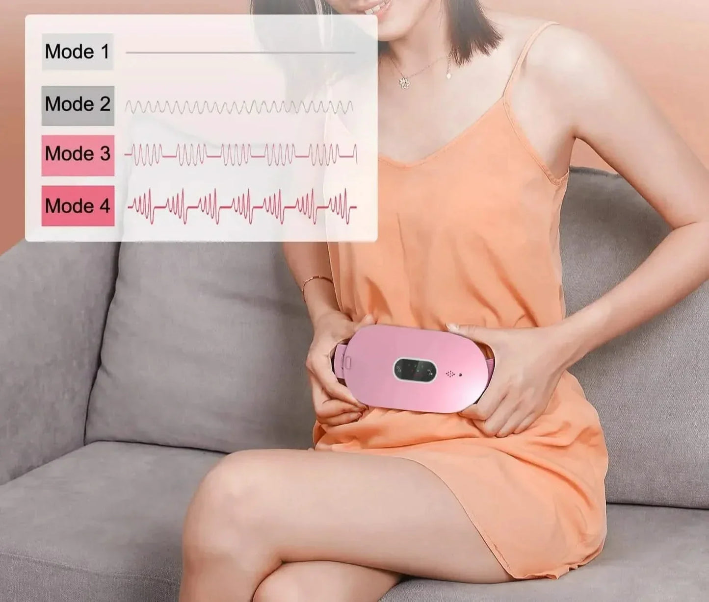 Cordless Heating Massager for Period Cramps