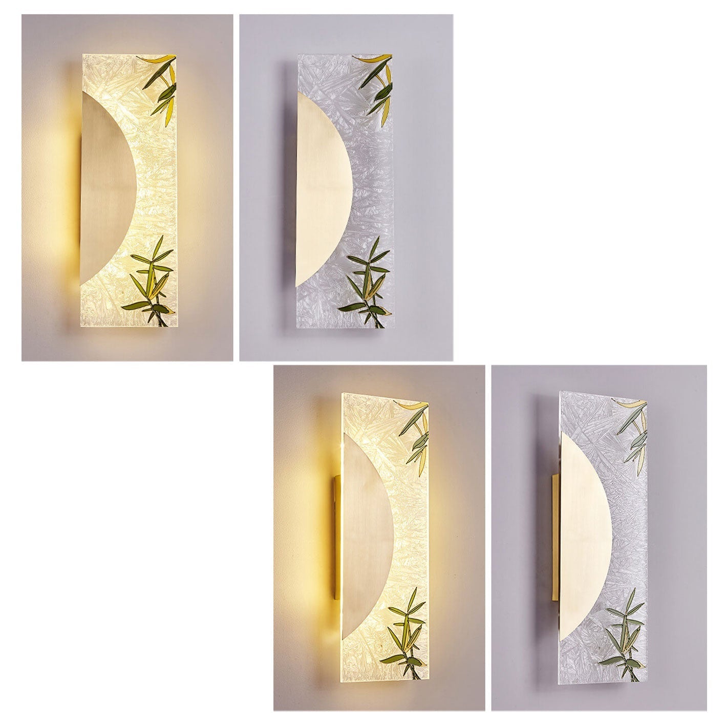 New Copper Ultra Thin Mural Design LED Wall Sconce Lamp