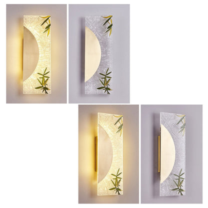 New Copper Ultra Thin Mural Design LED Wall Sconce Lamp