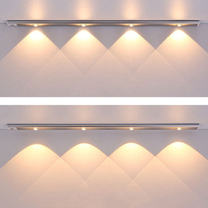 Ultra-thin Human Sensor Charging Hill Ripple Light Strip