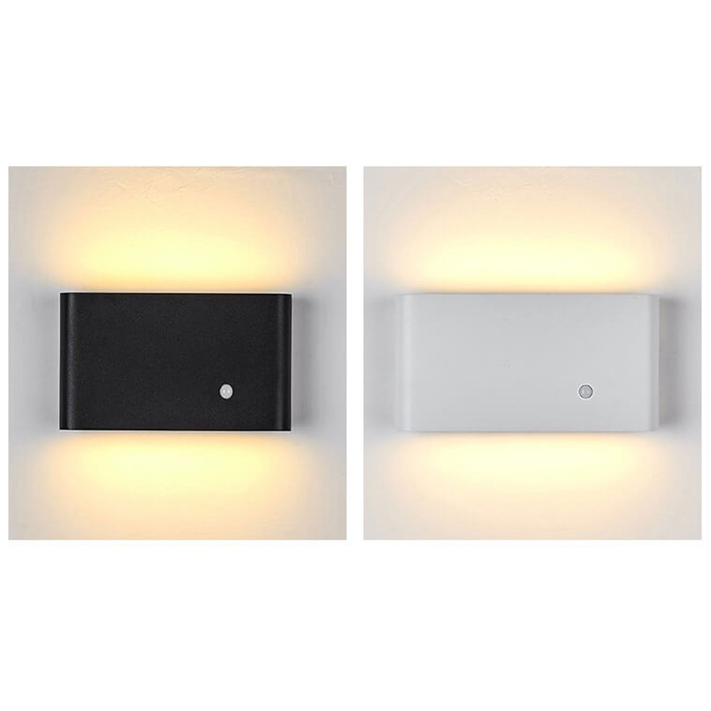 Human Rechargeable Magnetic LED Outdoor Wall Sconce Lamp