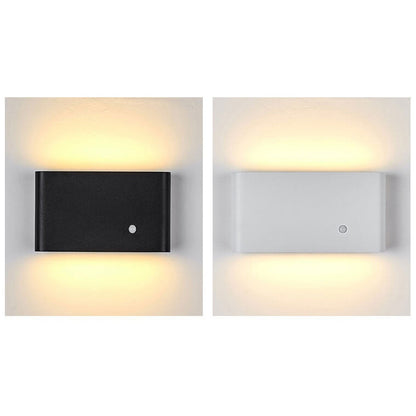Human Rechargeable Magnetic LED Outdoor Wall Sconce Lamp