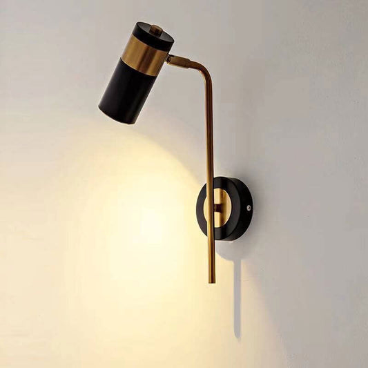 Minimalist Spotlight Rotatable Iron LED Wall Sconce Lamp