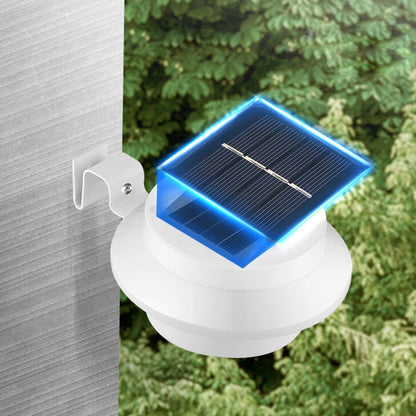 Solar LED Outdoor Waterproof Fence Wall Sconce Lamp