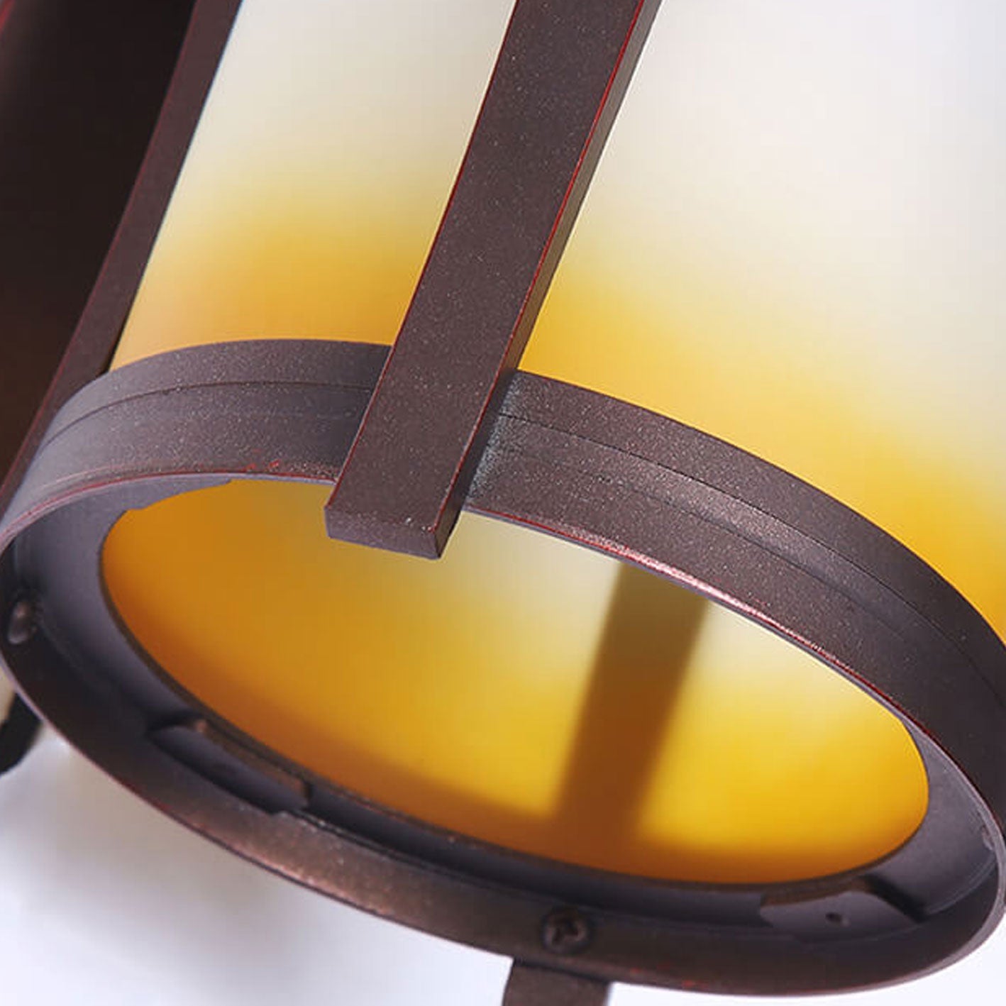 Wrought Iron Outdoor Waterproof 1-Light Wall Sconce Lamp