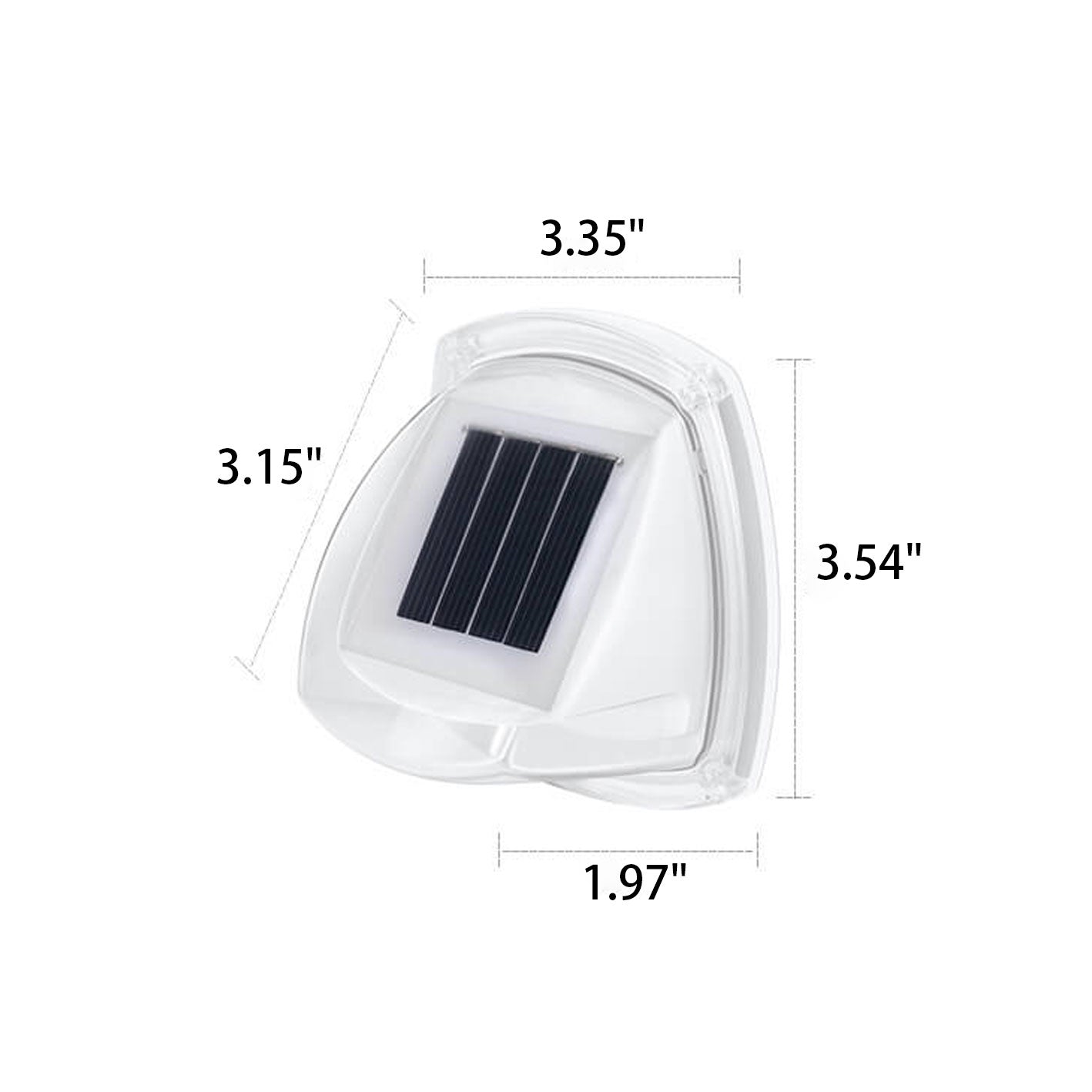 Outdoor Waterproof Triangle LED Lighting Wall Sconce Lamp