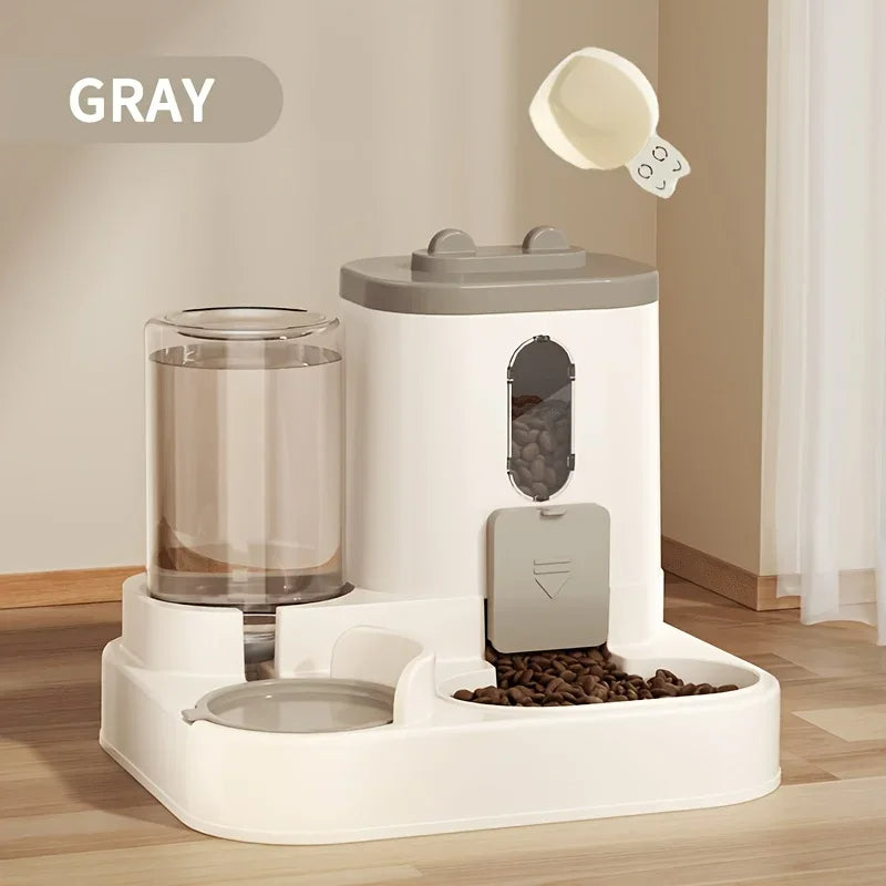 2-in-1 Pet Feeder and Water Dispenser