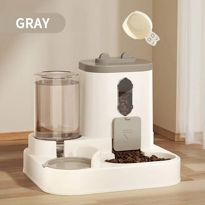 2-in-1 Pet Feeder and Water Dispenser