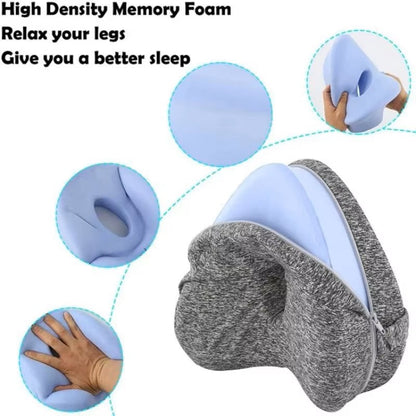 Memory Foam Leg Pillow with Strap