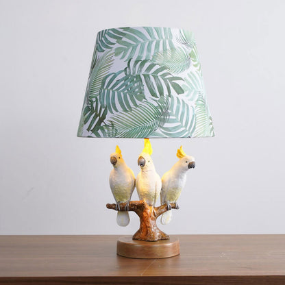 Nordic Fabric Bird Table Lamp