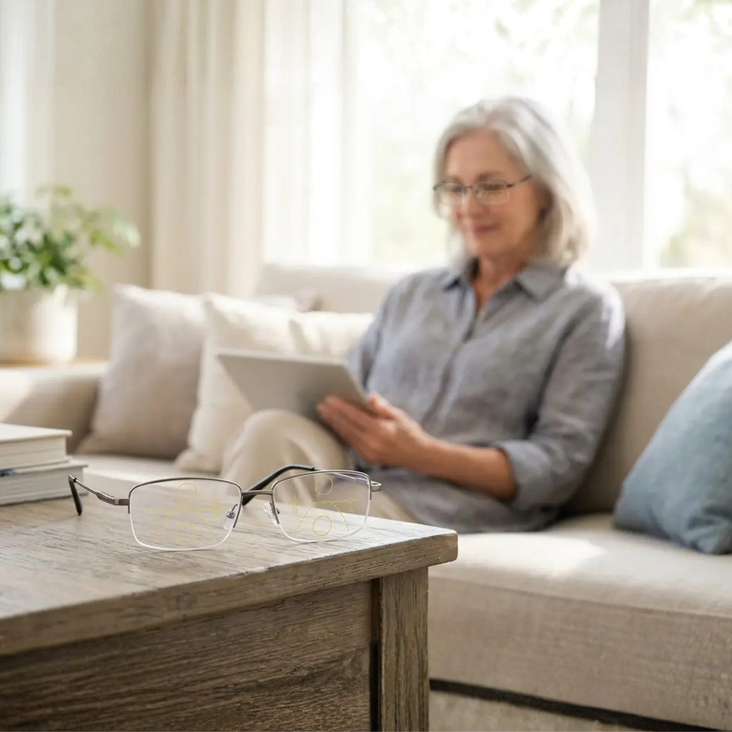 Reading Glasses with Blue Light Filter