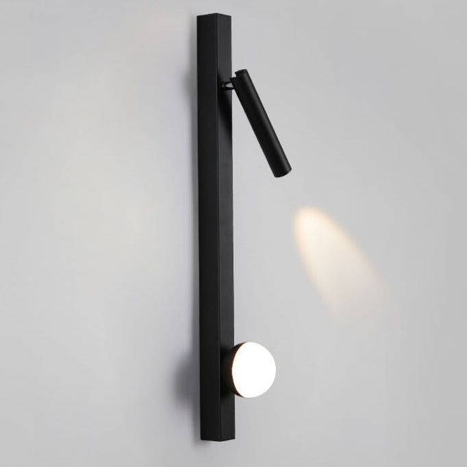 Industrial Aluminum Long Bar Rotatable LED Wall Sconce Lamp