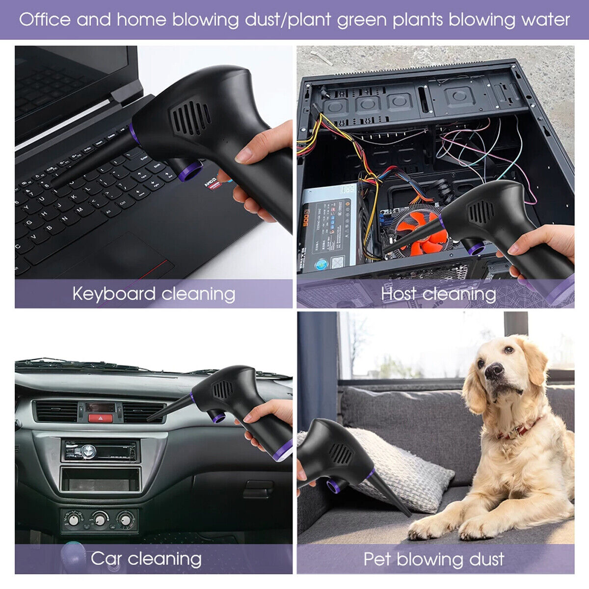 Cordless Air Duster for Electronics & Car