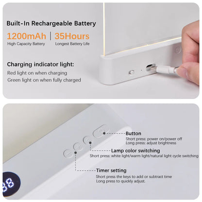 LED Flat Panel Reading Light