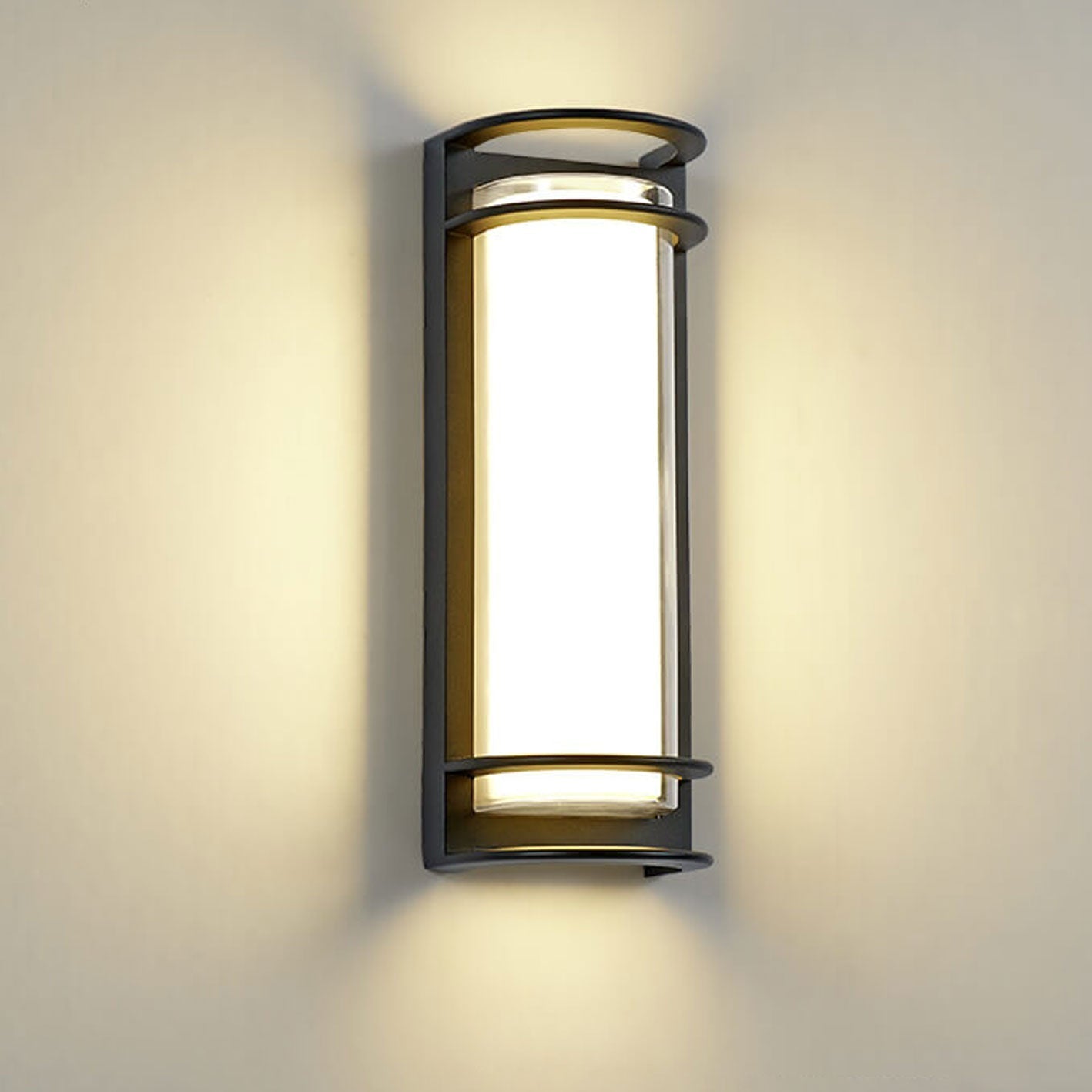 Outdoor Column Waterproof LED Garden Wall Sconce Lamp
