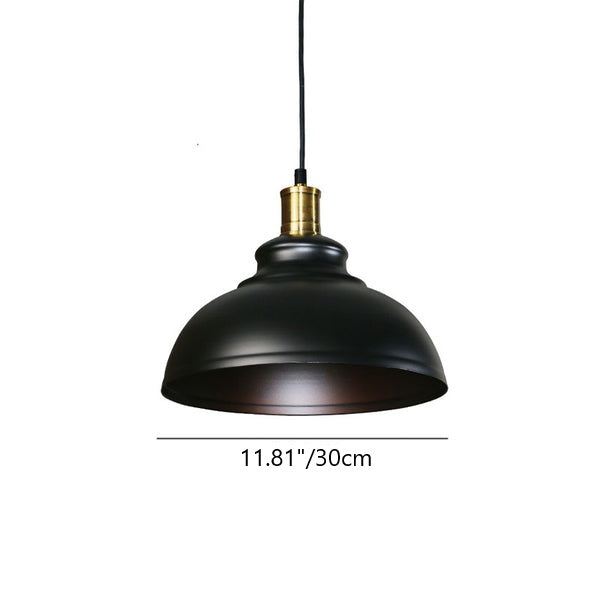 Contemporary Dome Pendant Light