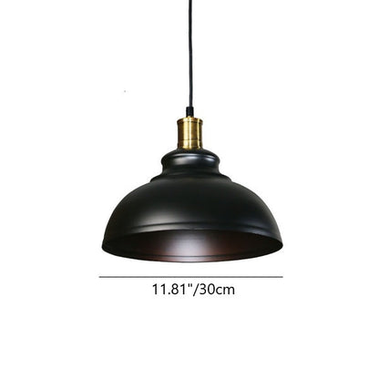Contemporary Dome Pendant Light
