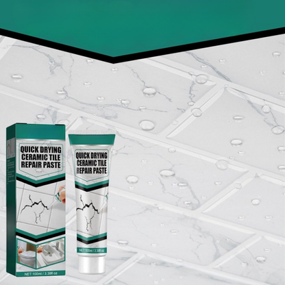 Tile Repair Paste with Spatula, 100ml Tube