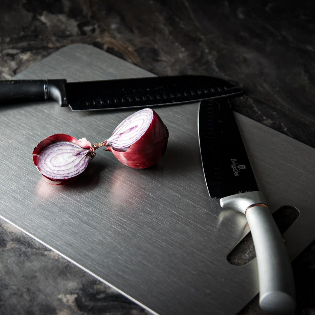 Titanium Cutting Board with Rounded Edges