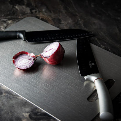 Titanium Cutting Board with Rounded Edges