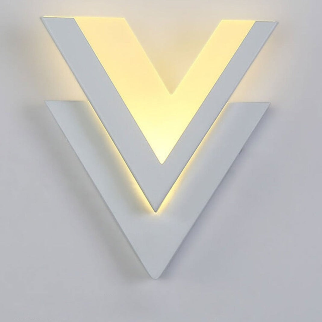 Minimalist Creative V Shape LED Wall Sconce Lamp