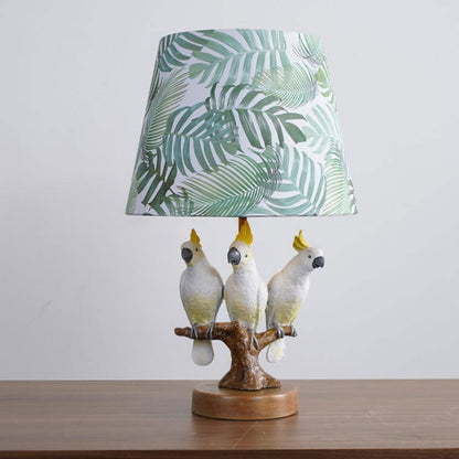 Nordic Fabric Bird Table Lamp