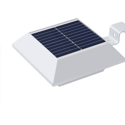 Solar Shape Design Fence Light LED Outdoor Wall Sconce Lamp