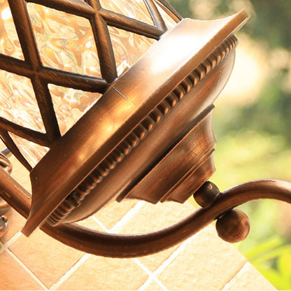European-style Waterproof LED Outdoor Wall Sconce Lamp