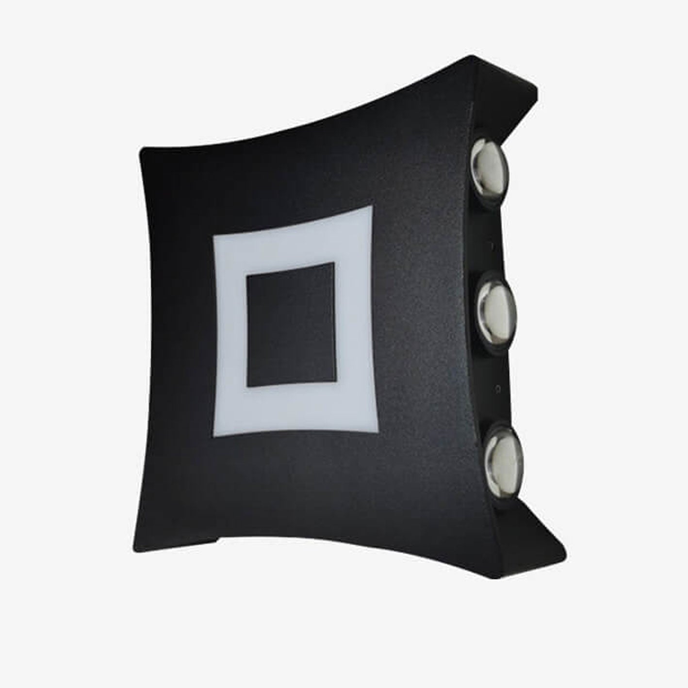 Square Luminous LED Outdoor Garden Wall Sconce Lamp