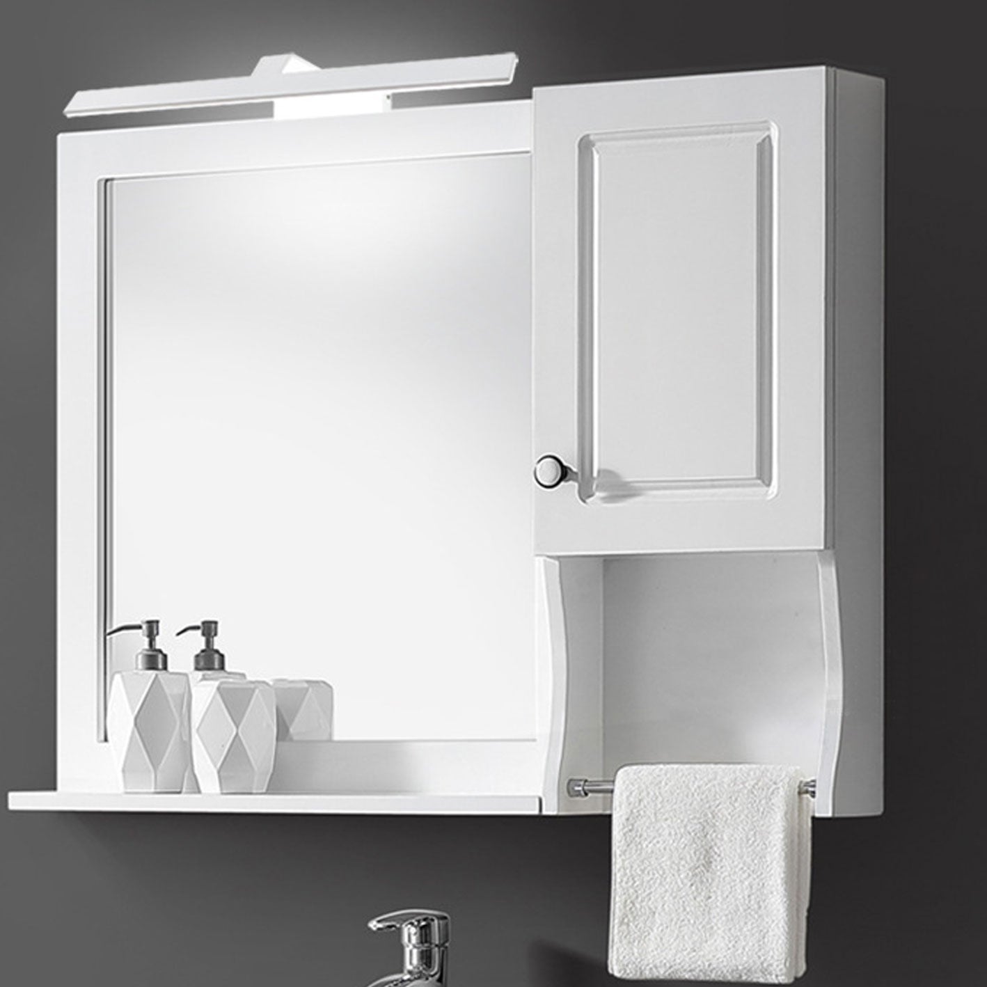 Waterproof Mirror Headlight Vanity Light Wall Sconce Lamp