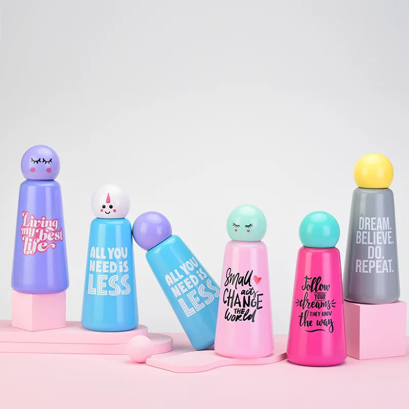 Insulated Stainless Steel Water Bottle, Leak-Proof