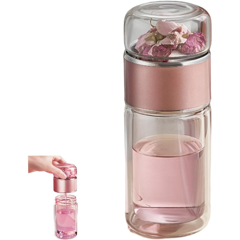 Glass Tea Infuser Bottle
